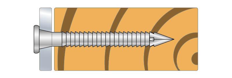 CNA carpentry joint nails 4.0x75mm (250)