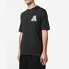 Palace U Figure Print Short Sleeve T-Shirt Unisex Tops Black P17TS104