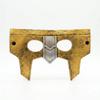 PU Foam Halloween Warrior Mask Vintage Medieval Soldier 3D Face Armour Mask Breathable Realistic Medieval Warrior Armor Mask