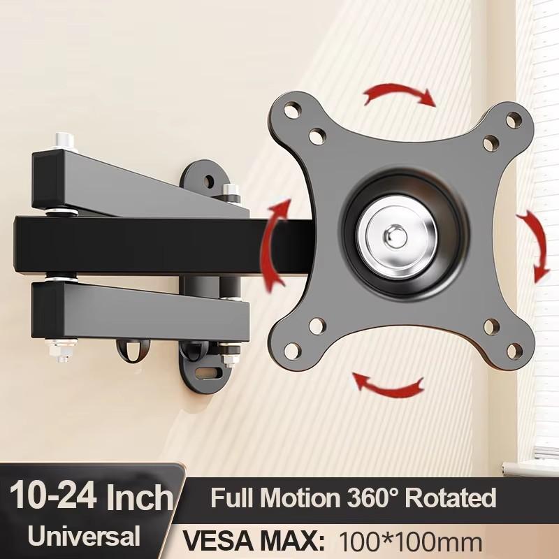 Universal Adjustable TV Wall Mount Bracket Universal Rotated Holder TV Mounts for 14 to 32 Inch LCD LED Monitor Flat Panel