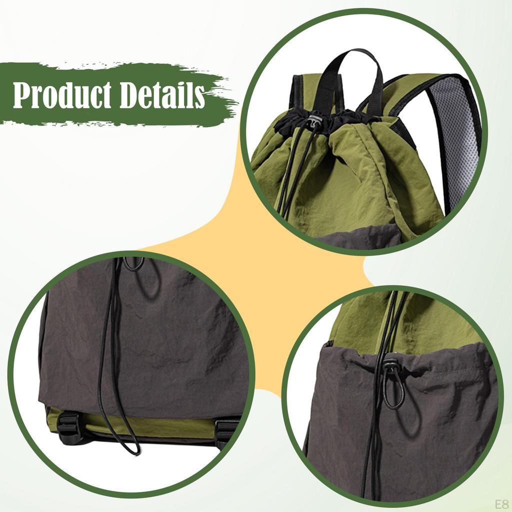 Kordelzug-Rucksack Badminton Tagesrucksack Professionelle Tennisschlägertasche Schläger Tragen