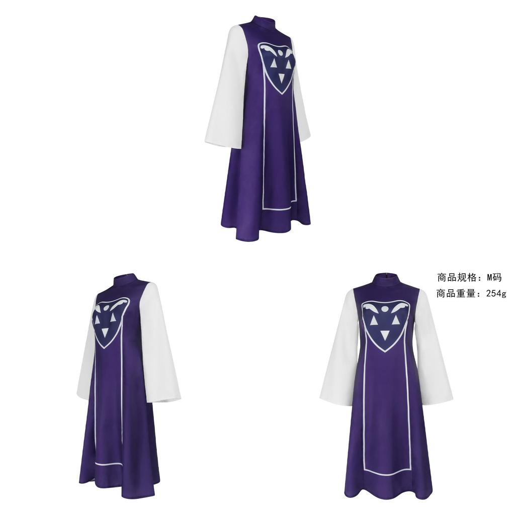 Undertale Toriel Cosplay Costume Full Set For Game Theme Fans