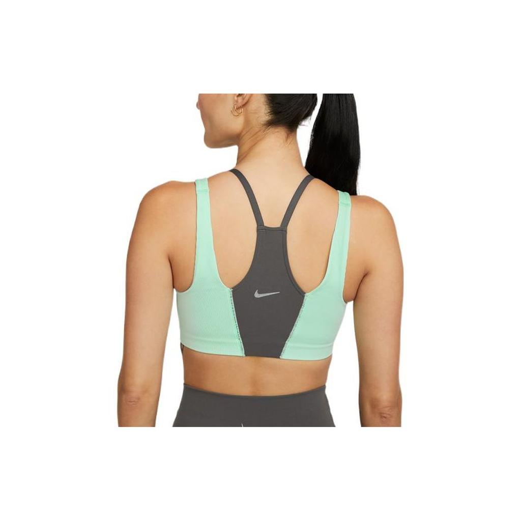 Nike Low Support Compression Sports Bra Women Underwear Gray-Green DM0646-254