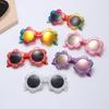 Favors Kids Sunglasses Flower Shaped Sunglasses for Toddler Girls Boys Round Flower Sunglasses