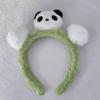 Adorable 2026 Panda Hair Accessory: Cute Round Headband & Funny Clip for Girly Wash Face Routine