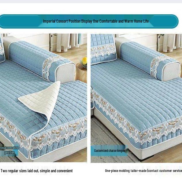 Universal Non-Slip Four Seasons Sofa Cover - Modern Full Wrap Cushion