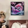 Kit de Peinture Diamant 5D DIY Partiel Forme Spéciale Décoration Poisson