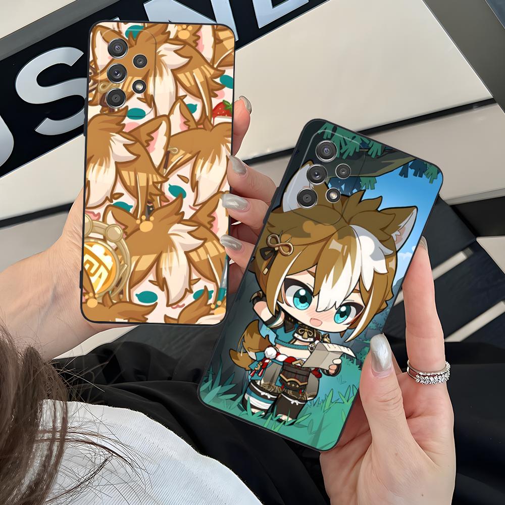 Game GI Gorou Mobile Phone Case for Samsung Galaxy M55 54 42 35 34 33 32 23 22 15 14 13 12 F55 5G Colorful Cover Luxury Pretty
