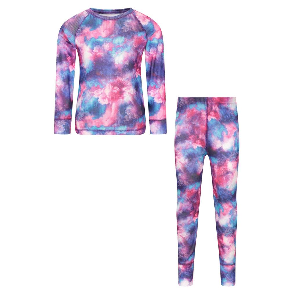 Mountain Warehouse Childrens/Kids Talus Geometric Base Layer Set