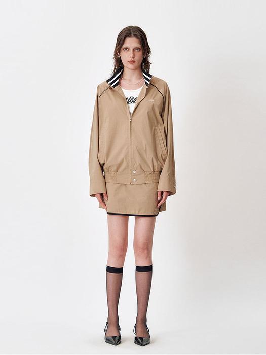 

MEA DOLPHIN APRON SHORTS [BEIGE] 1