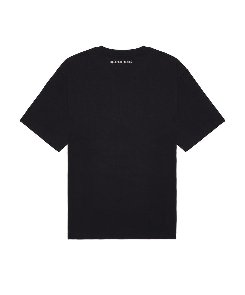 Hangugyaguwiwonhoe Musinsa X Kbo Ballpark Ver.2 Short Sleeve T-Shirt Black [Seoul Kiwoom Heroes]