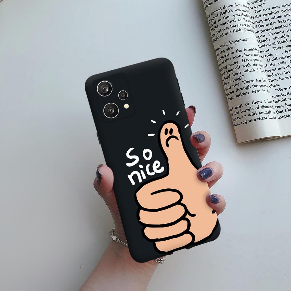 For Realme 9 2022 Case Cute Cat Cartoon Painted Soft Silicon Phone Back Cover For Realme 9 4G Cases Fundas RMX3521 Realme9 Coque