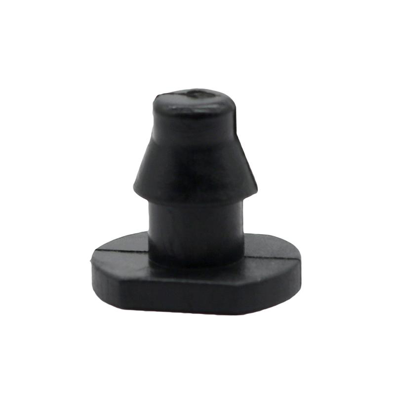 1/4 Inch Irrigation Hose End Plug Garden Irrigation Fittings for 4/7mm Hose Cut Off Water Flow Hose Connectors 50 Pcs
