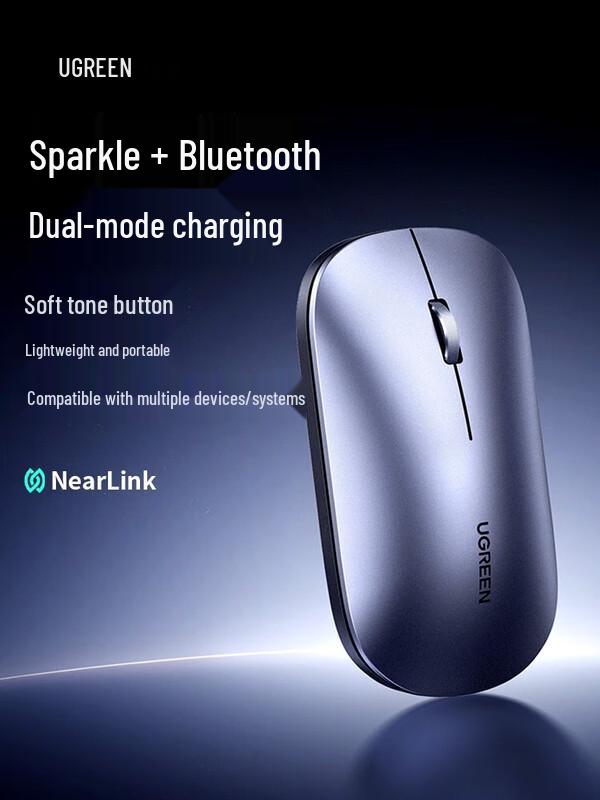 Ugreen Dual Mode Silent Wireless Mouse