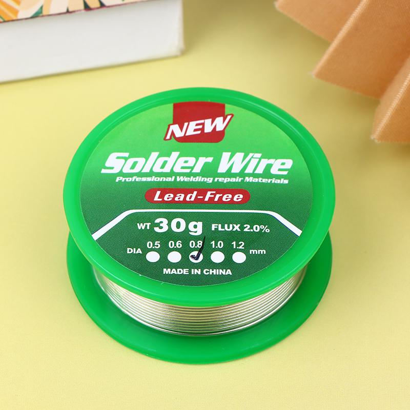 0,6/0,8/1 mm bleifreier Niedertemperatur-Flussmittelkern-Lötdraht Zinn Kein Waschen Kolophoniumkern-Lötdraht Sn99.3Cu0.7