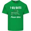 TRex Hasst Liegestütze Fitnessstudio Lustige Dinosaurier Unisex Leichtes Baumwoll-T-Shirt