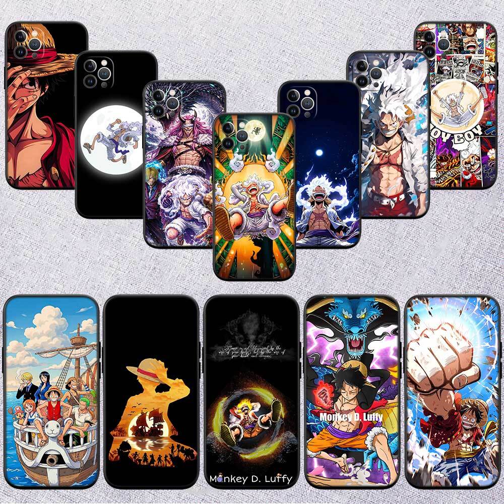 Luffy One Piece Case for Samsung Note 20 10 S25 Plus Ultra Lite FE M20 M21 M30 M31 M51 A11 A26 A51 A52 A53 A56 A70 A71 A72 A73