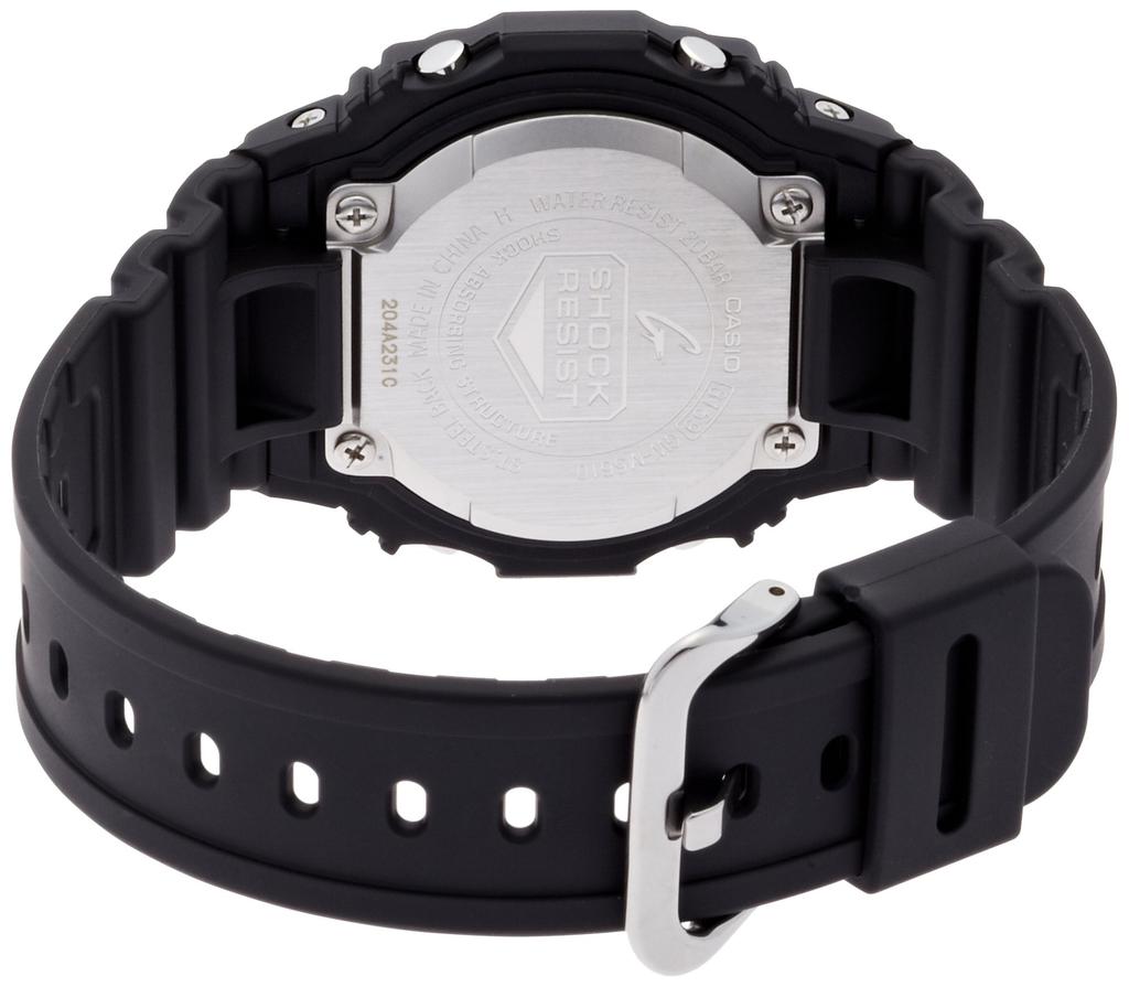 Solar Watch with EL Black [Casio] G-Shock Radio-Controlled Backlight, GW-M5610-1JF,