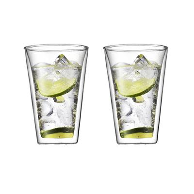 BODUM CANTEEN Double Wall Glass 400ml Set of 2 [Genuine Product] 10110-10