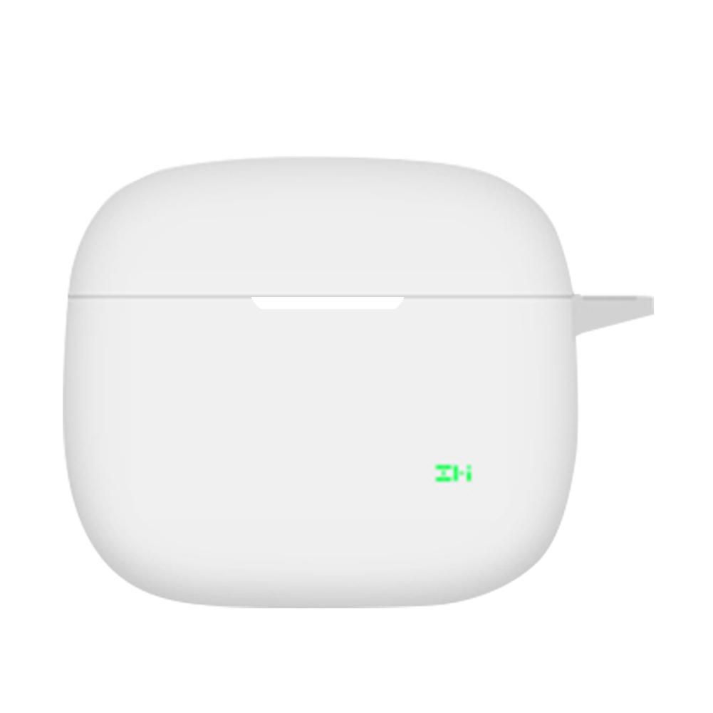 

Чехол для зарядки беспроводных наушников True Wireless, противоударный защитный чехол с брелоком белый