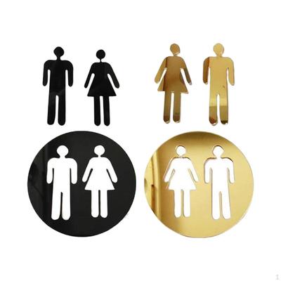 Gewerbliches Restaurant Toilettenschild Identifikationsschild +