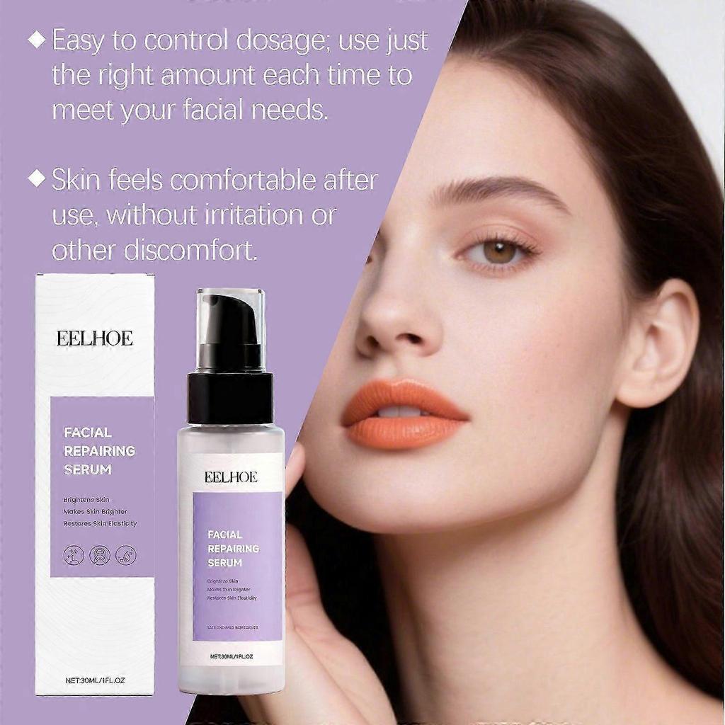 Facial Repairing Serum, Brightens Skin, Makes Skin Brighter, Restores Skin Elasticity, Hyaluronic Acid & Niacinamide, Even Skin Tone