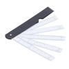Foldable Design Fan Shaped Ruler Plastic Scale Tools Durable Architect Scale Ruler  Clothing Design