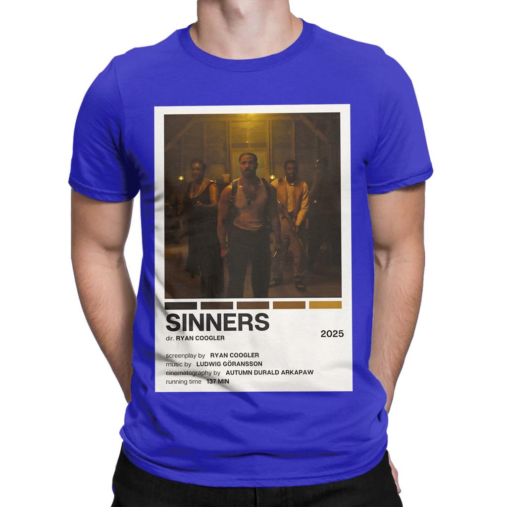 Sinners 2025 Movie Poster Funny Graphic 100 Cotton Tshirt Sinners Tops Tees For Unisex