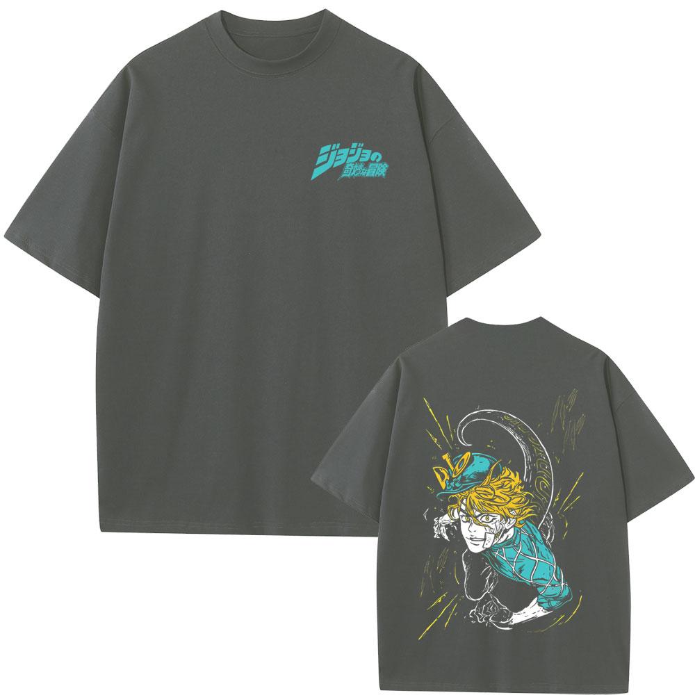 Hot Sale Anime Jojo Bizarre Adventure Tshirt Cartoon Diego Brando Graphic T Shirt Summer Unisex Women Unisexga Fashion Trend Tshirts