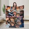 Walker Scobells Comfortable Blanket  Graphic Plane Travel Throw Blanket Bedroom Flannel Bedspread Sofa Bed Cover