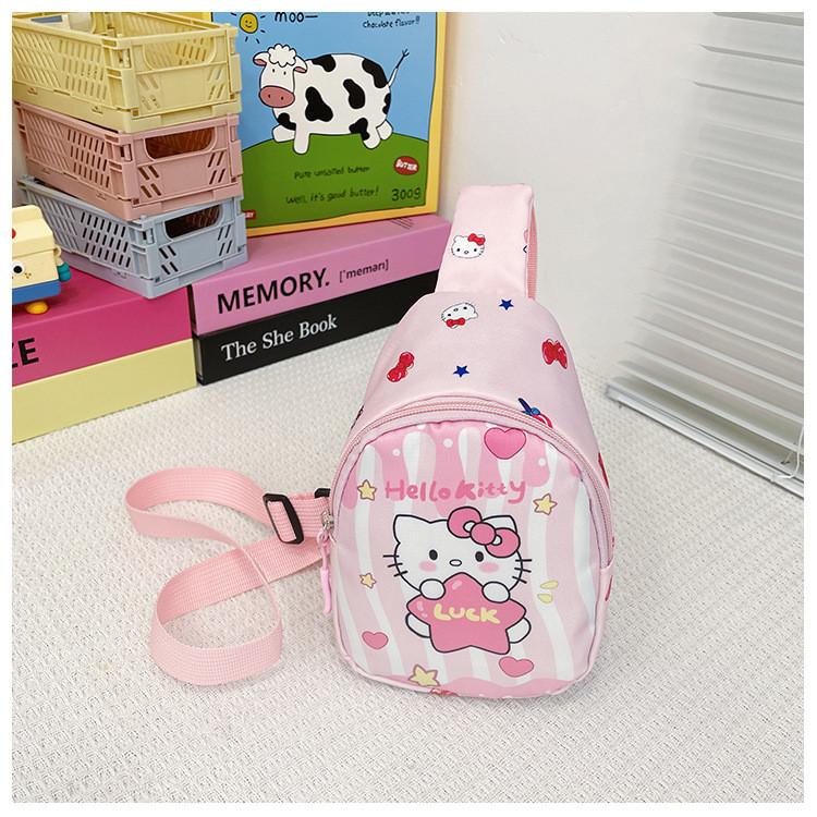 Trendy 2024 Summer Lightweight Nylon Shoulder Bag For Kids In Cute Designs And Patterns