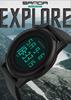 SANDA Men’s Fashionable Waterproof Multifunctional Sports Watch for Students