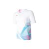 Li Ning Badminton Collection T Shirt Unisex Standard White AAYU127-2