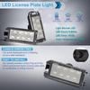 LED License Plate Light Lamp Assembly Compatible with 2014-2021 Grand Cherokee WK 6000K White, Pack of 2