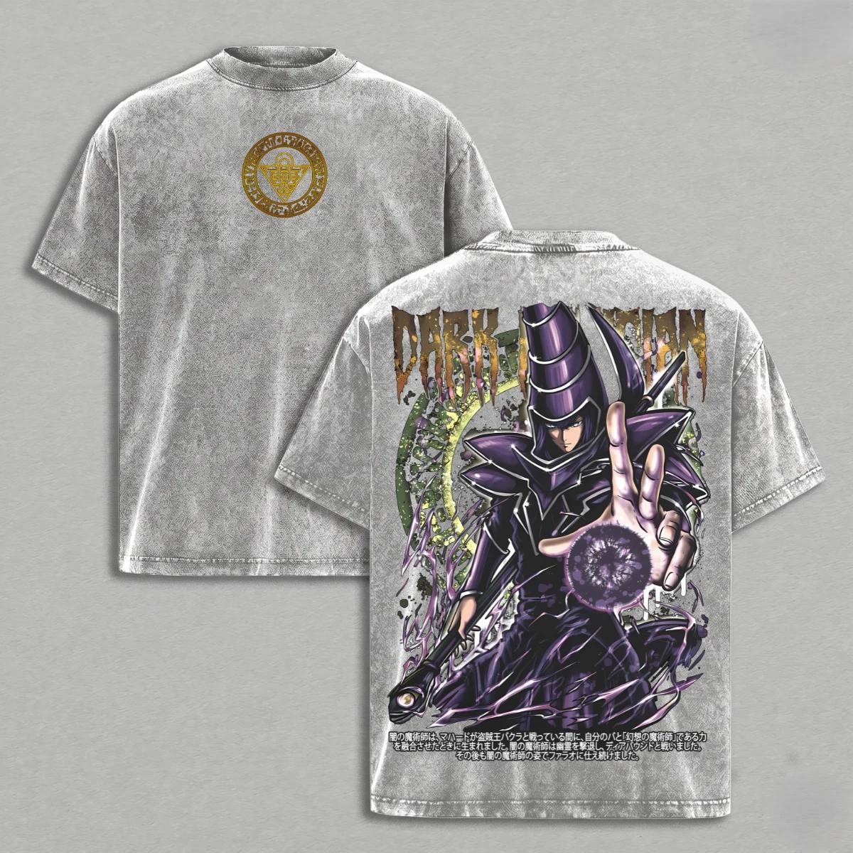 

Dark Magician Yu-Gi-Oh Shirt Streetwear Anime Unisex Oversized Men Graphic Tee 2XL