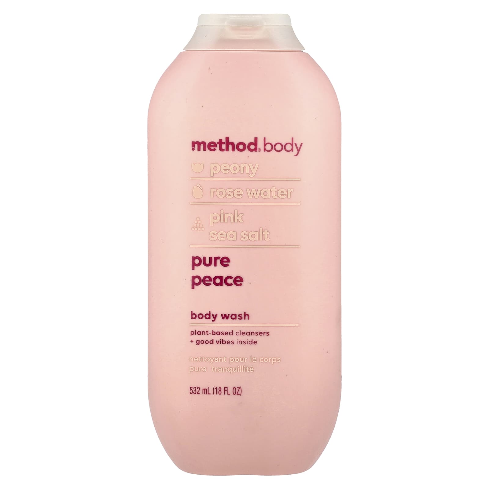 Method, Body Wash, Pure Peace, 532ml (18 fl oz)