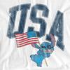 Lilo & Stitch Womens/Ladies USA T-Shirt