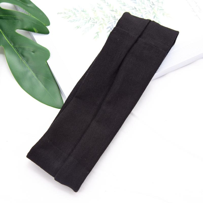 Cotton Solid Color Sports Headbands Gym Running Yoga Sweat Hair Bands High Elastic Makeup Women Tennis Hairband Hair Accessories