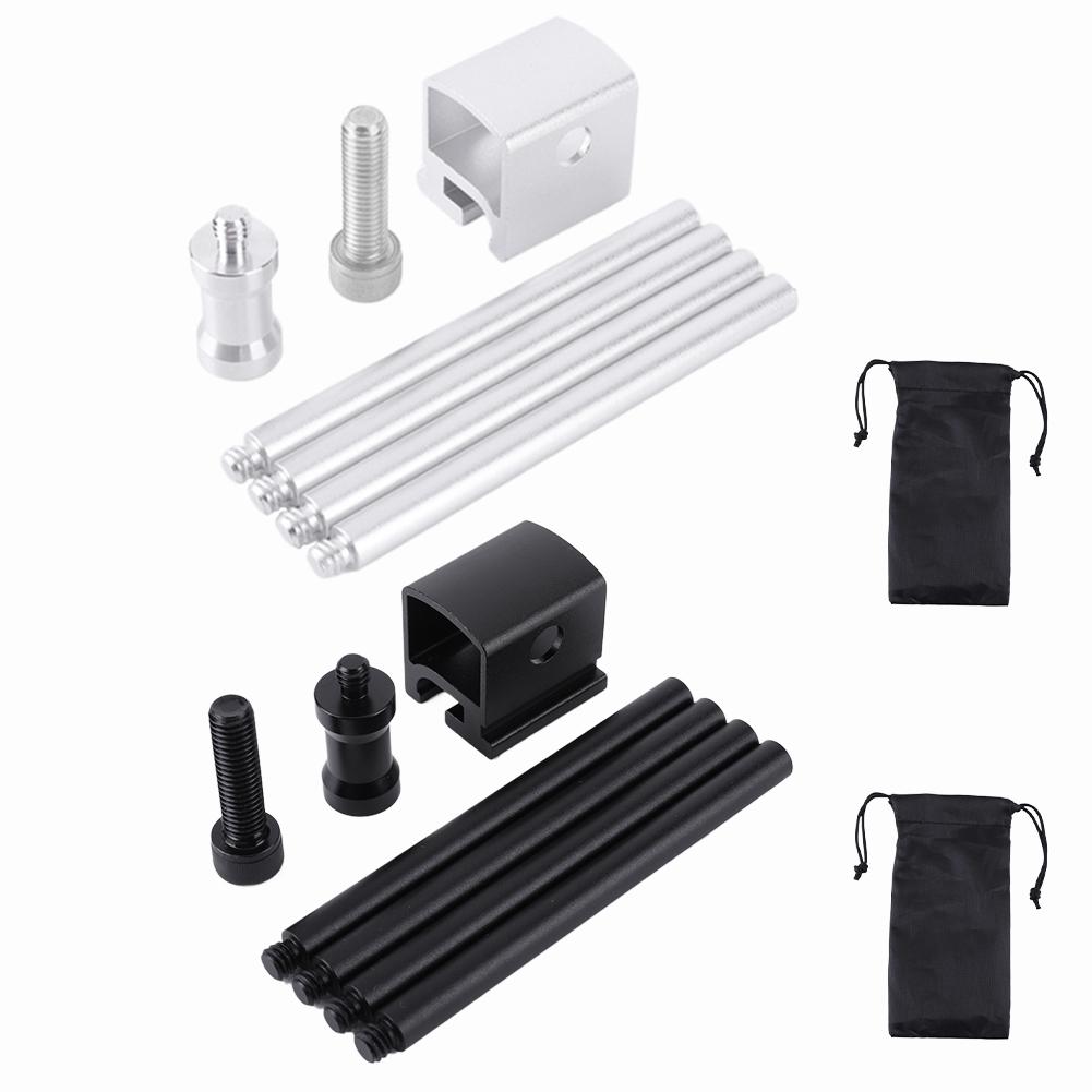 Aluminium Alloy Camping IGT Lamp Hanging Rack Outdoor Portable Light Hanger Camping Lamp Holder for Outdoor Camping IGT Table argento