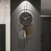 Modern Wall Clock Minimalist Living Room Clock Creative Metal  Art Design Silent Clocks Elegant Aesthetics Decorative Clocks