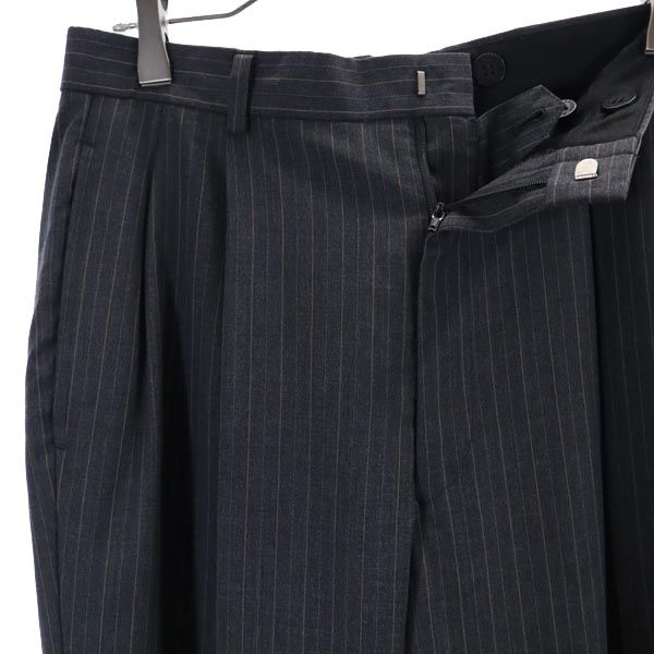 Brooks Brothers wool blend Striped Pattern suit Setup 36SHT 30W gray Men's Used