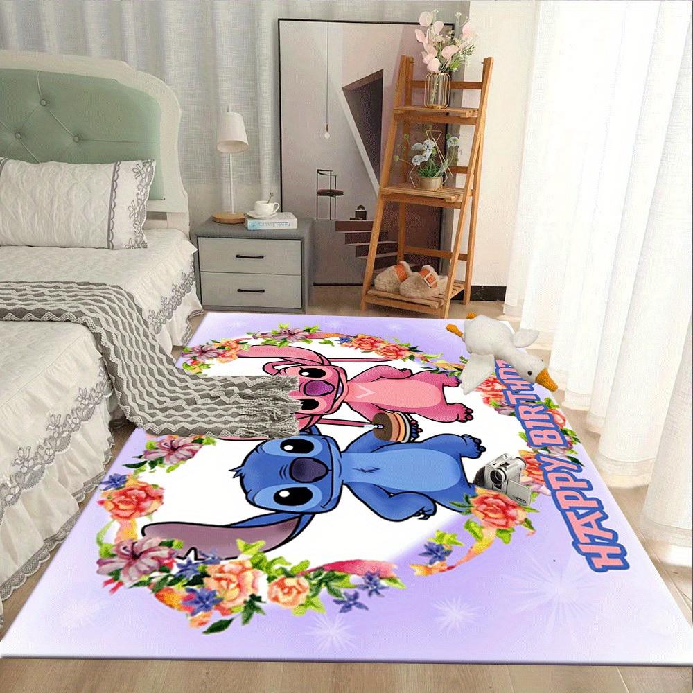 1pc Lilo-and-Stitch-(19)_01 Carpet Area Rug, Bedroom, and Playroom Durable, Stain-Resistant, and Easy To Clean, Living Room