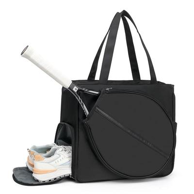 Badmintontasche im koreanischen Stil, leicht, einzelne Schulter, Fassungsvermögen für 2 Schläger, Modell 2024, großes Fassungsvermögen für Tennis- oder Squash-Ausrüstung