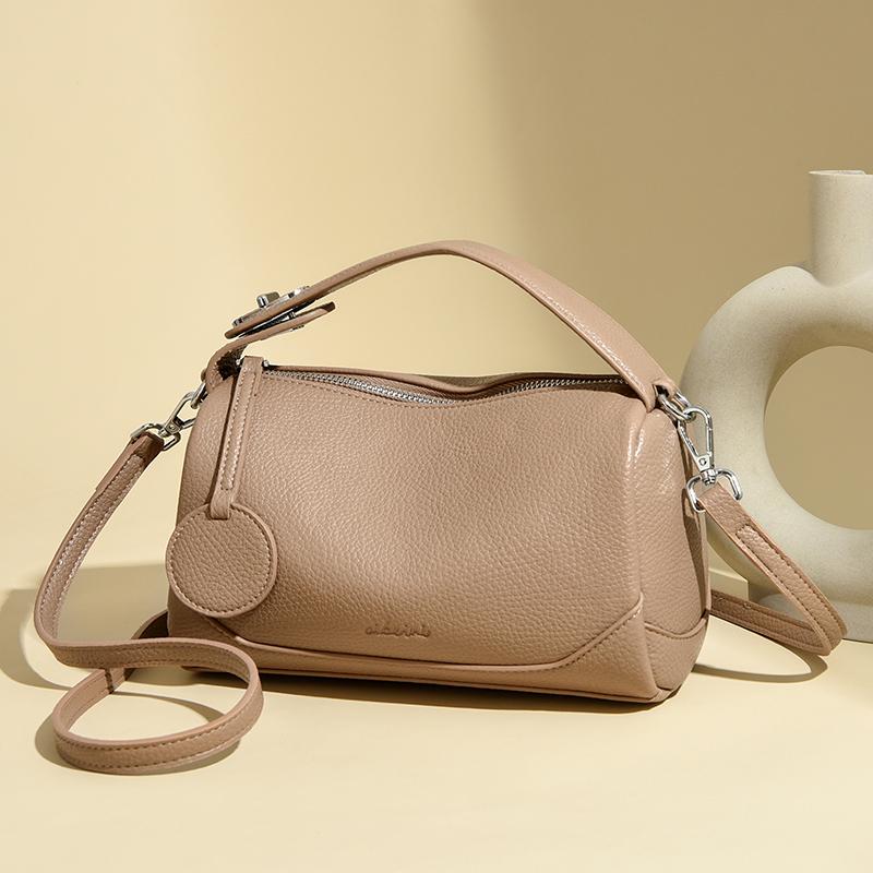 Elegante Damenhandtasche Einzigartiges Griffdesign Weiches Leder Damen Schulter-Crossbody-Taschen für Damen Luxus-Handtaschen Damen Taschen Sac