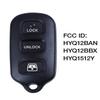 2x Keyless Entry Remote Control Car Key Fob HYQ12BAN For Toyota 4Runner Sequoia