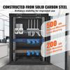 15U Wall Mount Network Server Rack Cabinet Enclosure 18'' Glass Door Lock