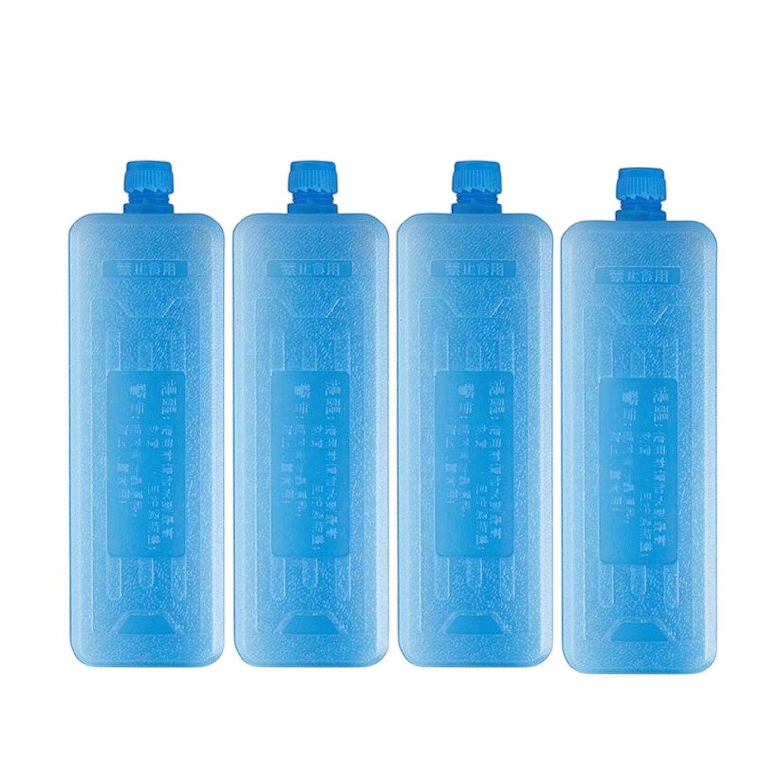 

Пакеты со льдом для ланч-боксов, Набор из 4 штук, & Многоразовые пакеты со льдом длительного действия для сумок-холодильников и ланч-боксов, Компактный лед для кемпинга, рыбалки, One Size