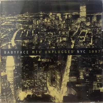 CD BABYFACE - MTV Unplugged NYC 1997 4890692 Epic 1998 Indonesia Soul/Funk Used