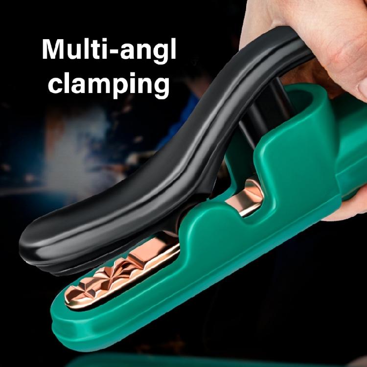Professional 300A/500A/800A Electrode Holder Welding Rod Clamping Insulated Copper Clip for Welding Project Machine Accessories
