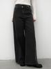 ATELIER NAIN Two Button Unbal Warm Denim Pants(Pt-5718)